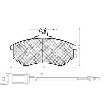 Foto Kit pastiglie freno, Freno a disco MAGNETI MARELLI 430216171179