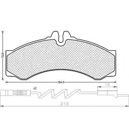 Foto Kit pastiglie freno, Freno a disco MAGNETI MARELLI 430216171200