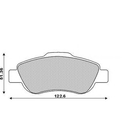 Photo Brake Pad Set, disc brake MAGNETI MARELLI 430216171409