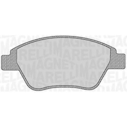 Photo Brake Pad Set, disc brake MAGNETI MARELLI 363916060176