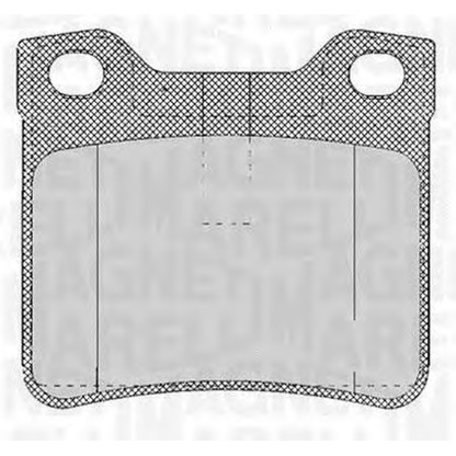 Photo Brake Pad Set, disc brake MAGNETI MARELLI 363916060482