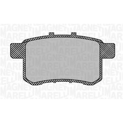 Photo Brake Pad Set, disc brake MAGNETI MARELLI 363916060703