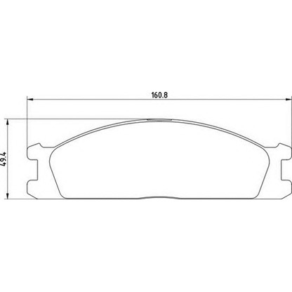 Photo Kit de plaquettes de frein, frein à disque MAGNETI MARELLI 363700200009