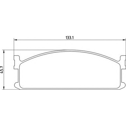 Foto Bremsbelagsatz, Scheibenbremse MAGNETI MARELLI 363710200337