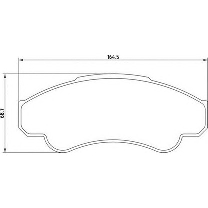 Foto Kit pastiglie freno, Freno a disco MAGNETI MARELLI 363710201355