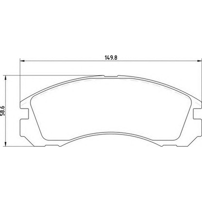 Foto Kit pastiglie freno, Freno a disco MAGNETI MARELLI 363710203025