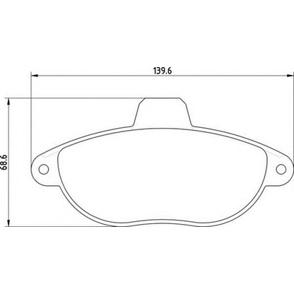 Photo Brake Pad Set, disc brake MAGNETI MARELLI 363710209054