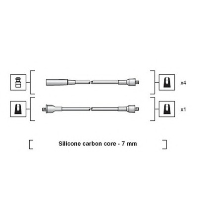 Foto Juego de cables de encendido MAGNETI MARELLI 941318111247