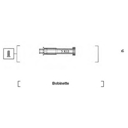 Foto Juego de cables de encendido MAGNETI MARELLI 941095820620