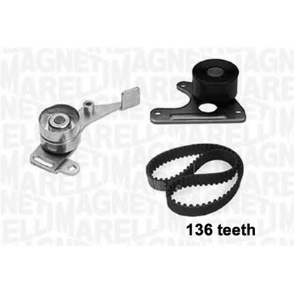 Foto Juego de correas dentadas MAGNETI MARELLI 341302010000