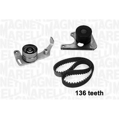 Photo Timing Belt Kit MAGNETI MARELLI 341302080000