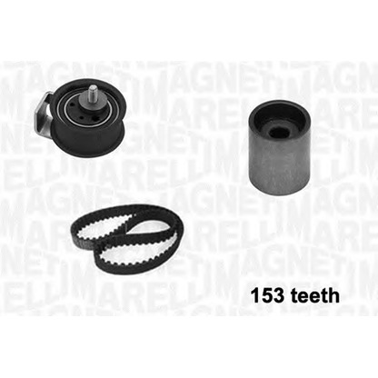 Photo Deflection/Guide Pulley, timing belt MAGNETI MARELLI 341303540000