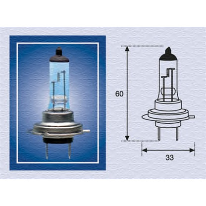 Foto Glühlampe, Fernscheinwerfer MAGNETI MARELLI 002557100000