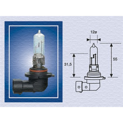 Photo Ampoule, projecteur longue portée MAGNETI MARELLI 002577200000