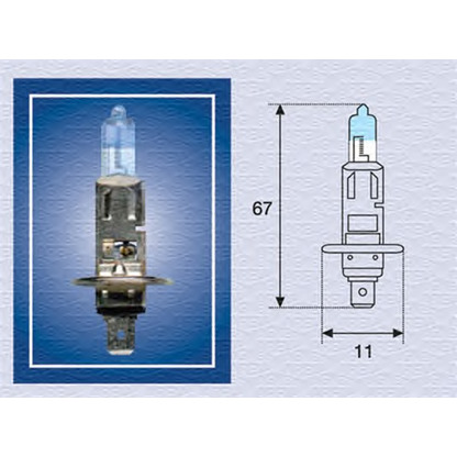 Photo Ampoule, projecteur longue portée MAGNETI MARELLI 002587100000