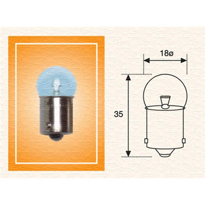 Zdjęcie Żarówka, lampa kierunkowskazu MAGNETI MARELLI 004009100000