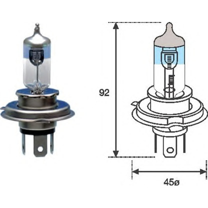 Photo Bulb, spotlight MAGNETI MARELLI 002585100000