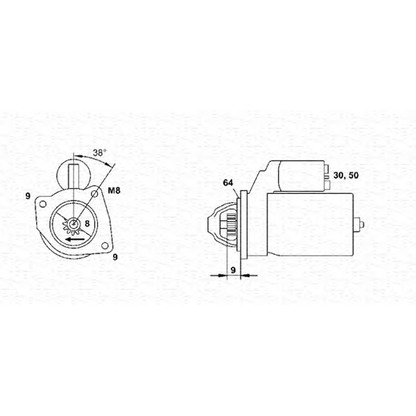 Photo Starter MAGNETI MARELLI 063103024010