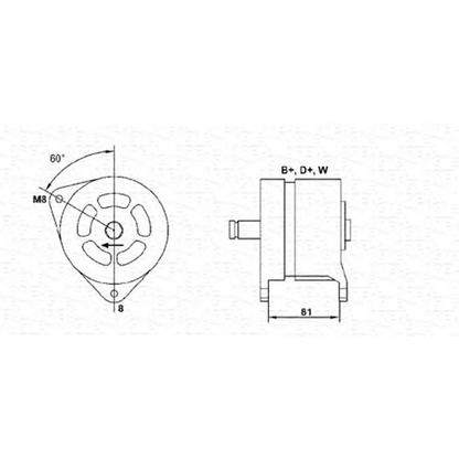 Zdjęcie Alternator MAGNETI MARELLI 063324273010