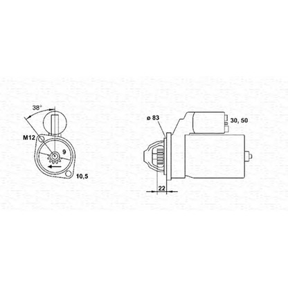 Photo Starter MAGNETI MARELLI 943241035010