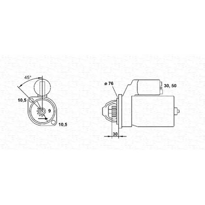 Foto Starter MAGNETI MARELLI 943241036010