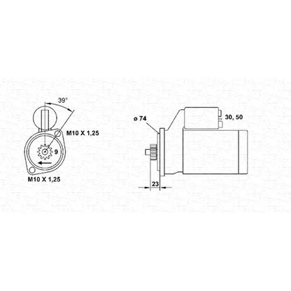 Foto Motorino d'avviamento MAGNETI MARELLI 943241092010