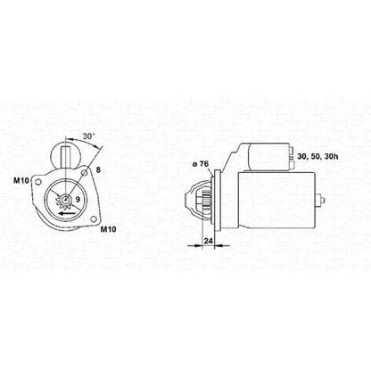 Foto Motorino d'avviamento MAGNETI MARELLI 943241170010