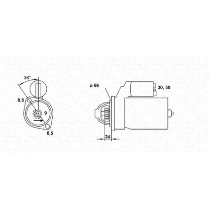 Photo Starter MAGNETI MARELLI 943251052010