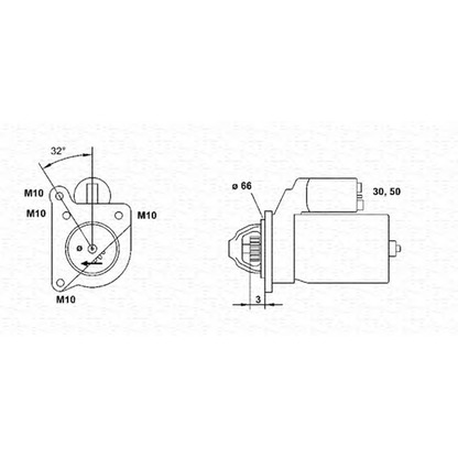 Foto Motorino d'avviamento MAGNETI MARELLI 943251305010