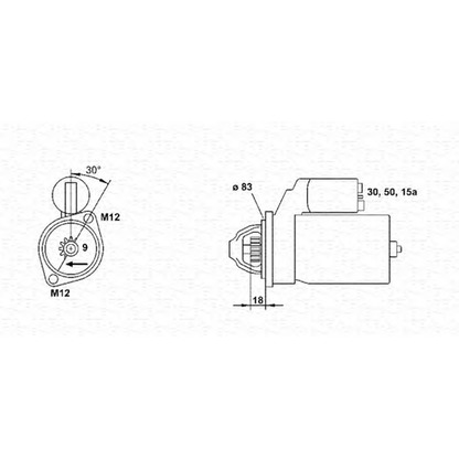 Foto Motorino d'avviamento MAGNETI MARELLI 943251417010