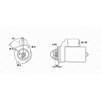 Foto Motor de arranque MAGNETI MARELLI 943251487010