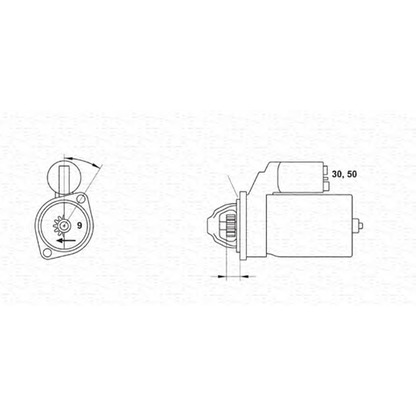 Zdjęcie Rozrusznik MAGNETI MARELLI 943253132010