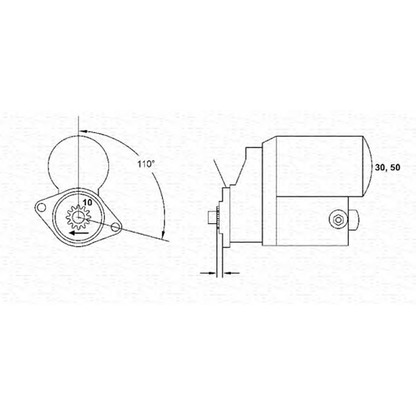 Zdjęcie Rozrusznik MAGNETI MARELLI 943253207010