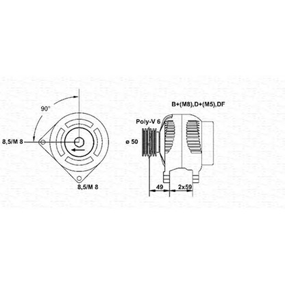 Zdjęcie Alternator MAGNETI MARELLI 943346002010