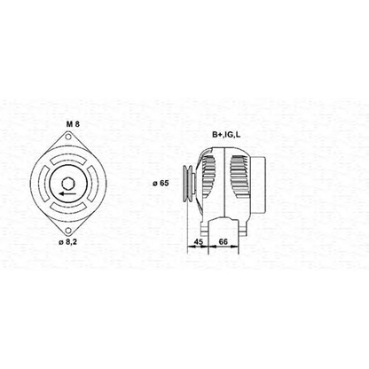 Zdjęcie Alternator MAGNETI MARELLI 943346024010