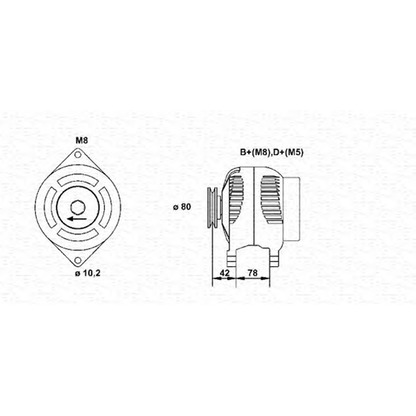 Zdjęcie Alternator MAGNETI MARELLI 943355029010