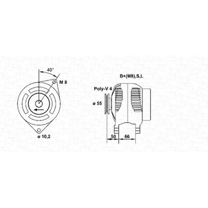 Photo Alternateur MAGNETI MARELLI 943355116010