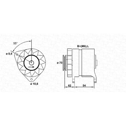 Foto Alternatore MAGNETI MARELLI 943356107010