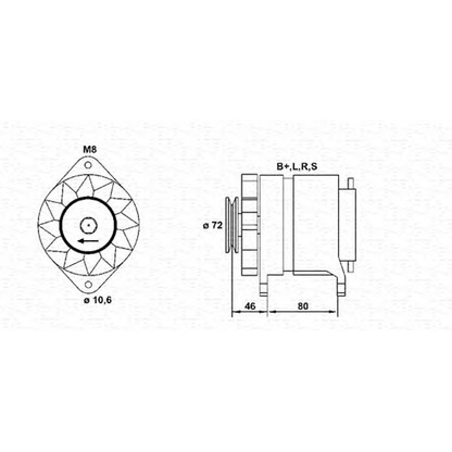 Zdjęcie Alternator MAGNETI MARELLI 943356392010