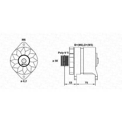 Foto Alternatore MAGNETI MARELLI 943356662010