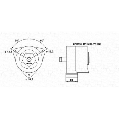 Zdjęcie Alternator MAGNETI MARELLI 943356708010