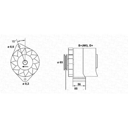 Zdjęcie Alternator MAGNETI MARELLI 943356731010