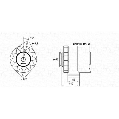 Foto Alternatore MAGNETI MARELLI 943356788010