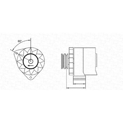 Zdjęcie Alternator MAGNETI MARELLI 943356827010