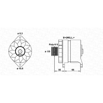 Foto Alternatore MAGNETI MARELLI 943356949010