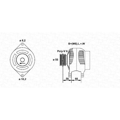 Zdjęcie Alternator MAGNETI MARELLI 943356960010