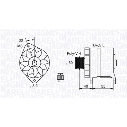 Zdjęcie Alternator MAGNETI MARELLI 063532611010