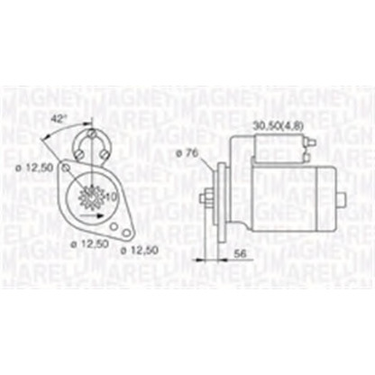 Zdjęcie Rozrusznik MAGNETI MARELLI 063720004010