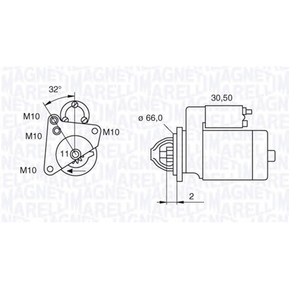 Foto Motorino d'avviamento MAGNETI MARELLI 063521081800