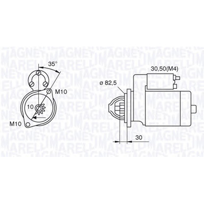 Photo Starter MAGNETI MARELLI 063521092500